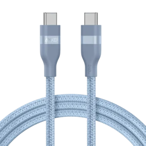 كابل أنكر USB-C إلى USB-C بطول 6 أقدام (حوالي 1.8 متر) وقوة 240 واط