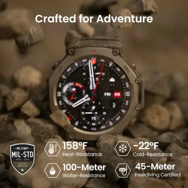 Amazfit T-Rex 3 Onyx (5) AMAZFIT T-REX3