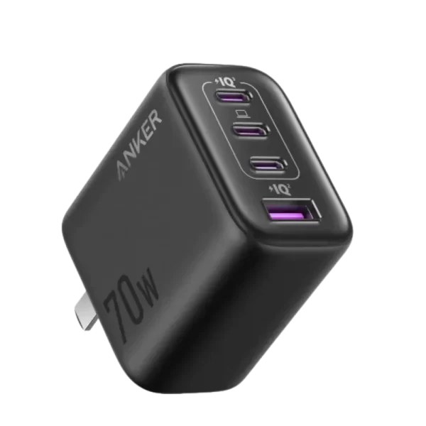 Anker_Zolo_70W_Charger_4-Port_Black Anker Zolo 70W 4-Port Charger A121C